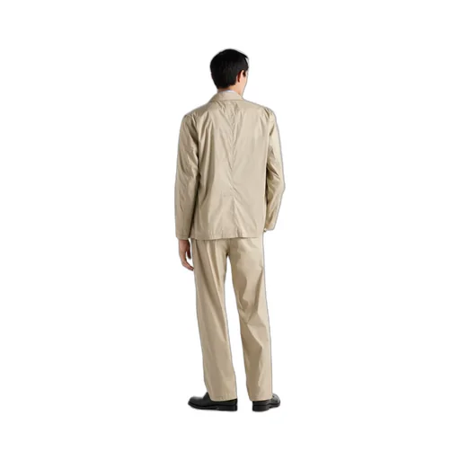 Stretch poplin pants