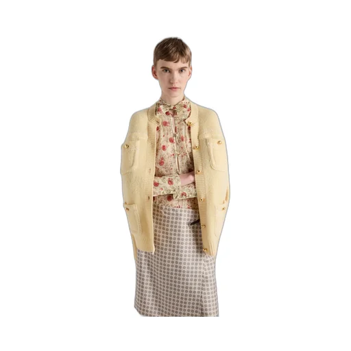 Printed chiffon shirt