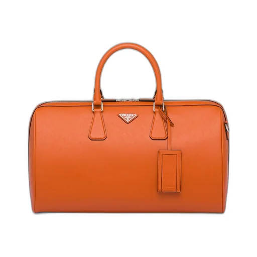 Saffiano leather travel bag