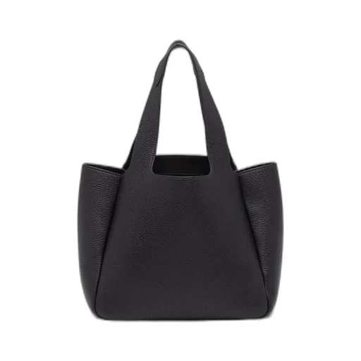 Medium leather tote