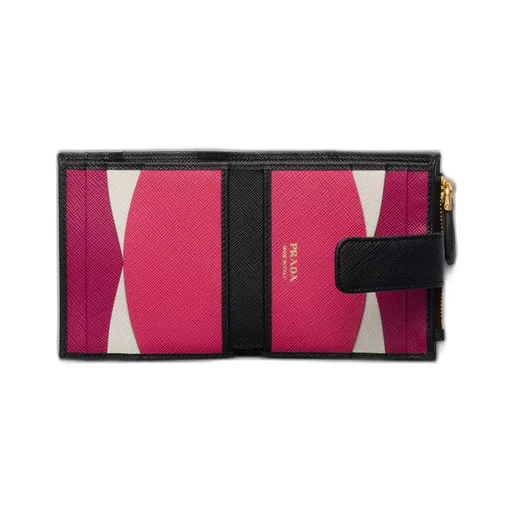 Small Saffiano leather wallet
