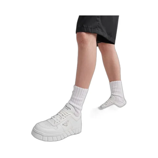 Leather sneakers