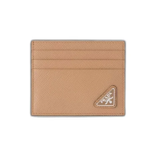 Saffiano leather card holder