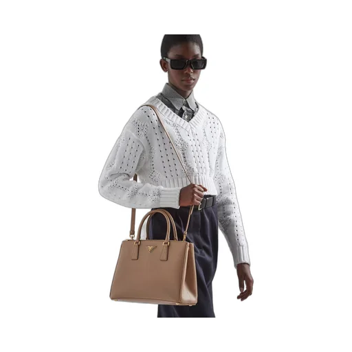 Large Prada Galleria Saffiano leather bag
