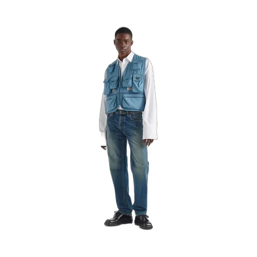 Cotton blend vest