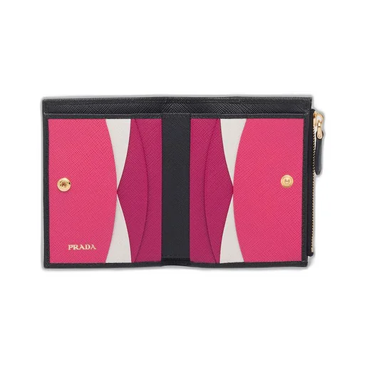 Small Saffiano leather wallet