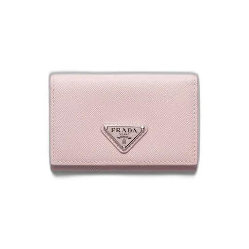Saffiano leather card holder