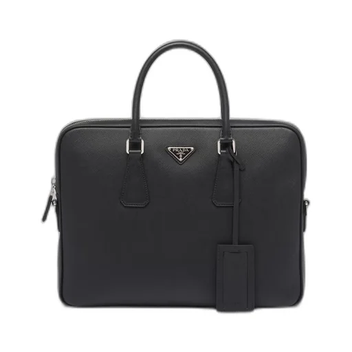 Saffiano Leather Work Bag