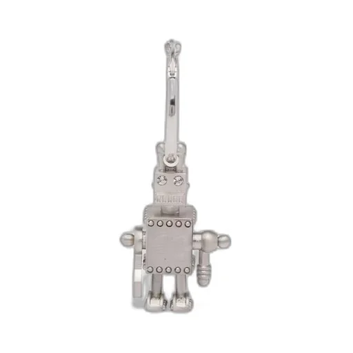 Single earring with Robot Jewels pendant