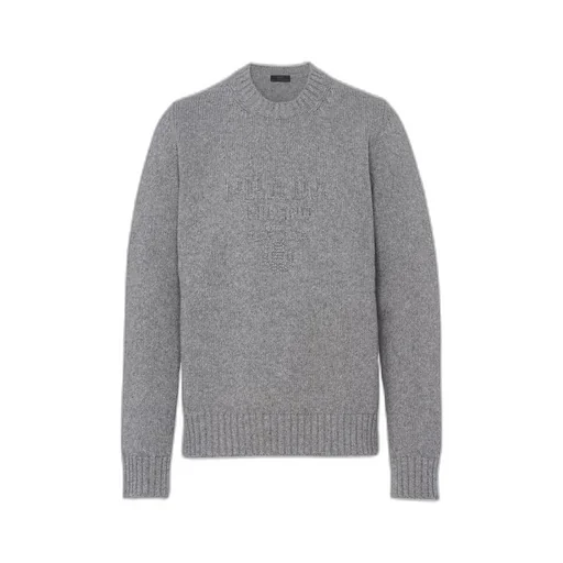 Wool and cashmere crew-neck sweater