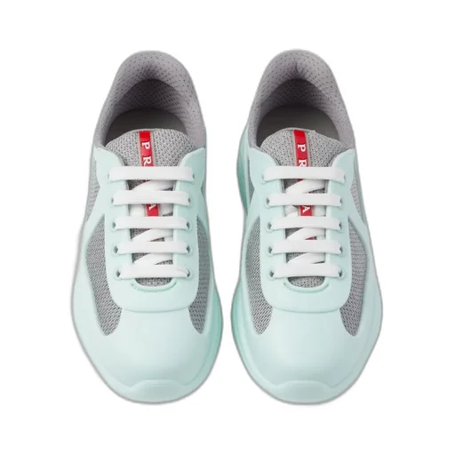 Prada America's Cup Soft rubber and bike fabric sneakers