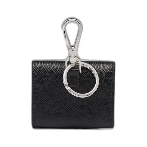 Saffiano leather headphone case