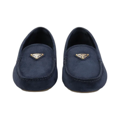 Suede driving loafers