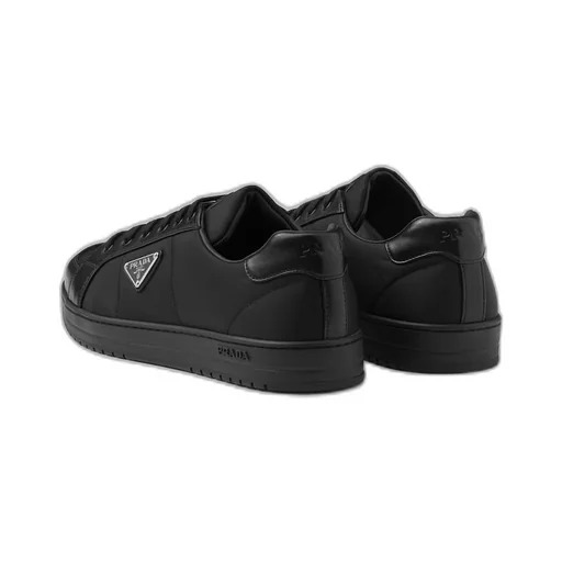 Downtown nappa leather and Re-Nylon sneakers