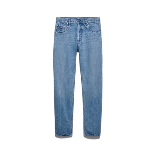 Low-rise denim jeans