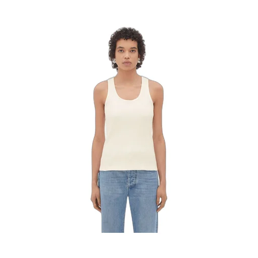 Compact Cotton Rib Jersey Tank Top