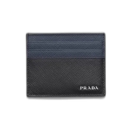Saffiano leather card holder