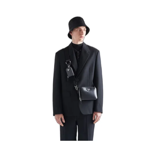 Small Prada Brique leather bag
