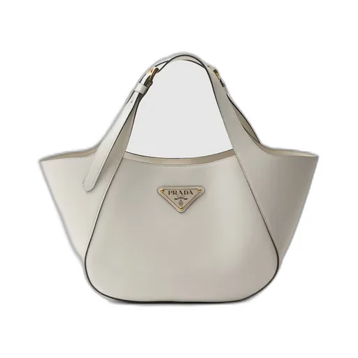 Prada medium leather tote bag