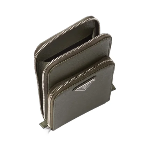 Saffiano leather smartphone case