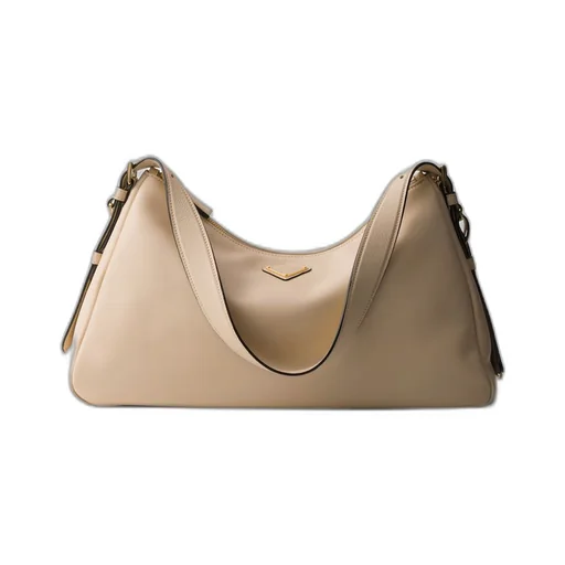 Prada Aimée large leather shoulder bag