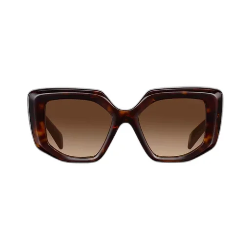 Sunglasses with triangle logo