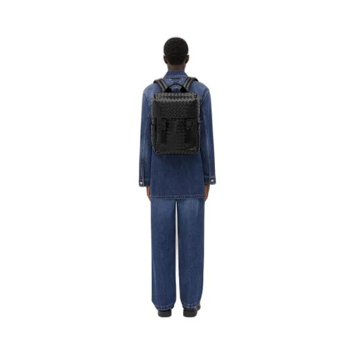 Intrecciato Flap Backpack
