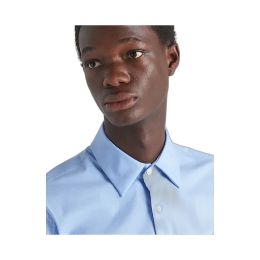 Stretch cotton shirt