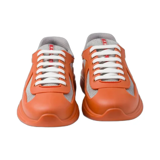 Prada America's Cup Soft rubber and bike fabric sneakers