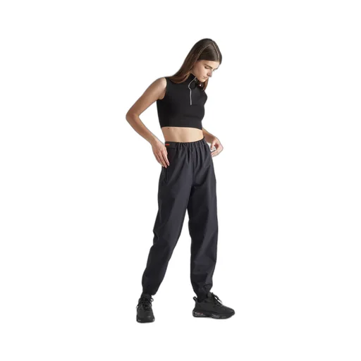 Light Bi-Stretch wide-leg pants