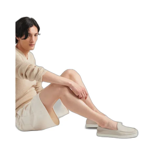 Leather loafers