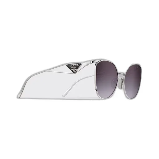 Sunglasses with triangle logo