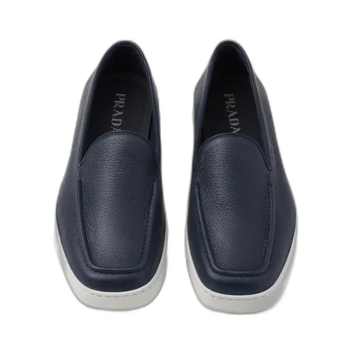 Leather loafers