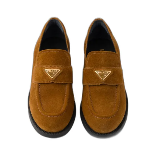 Suede loafers