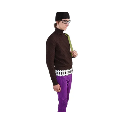 Re-Nylon turtleneck sweater