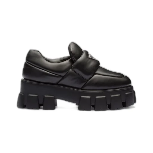 Soft padded nappa leather loafers