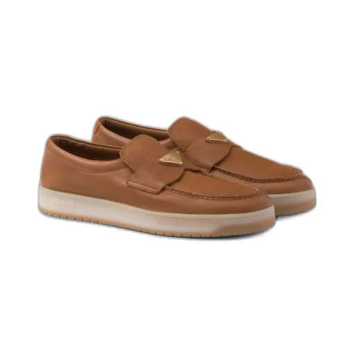 Nappa leather loafers