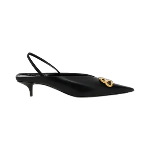 BB Square Knife Slingback pumps