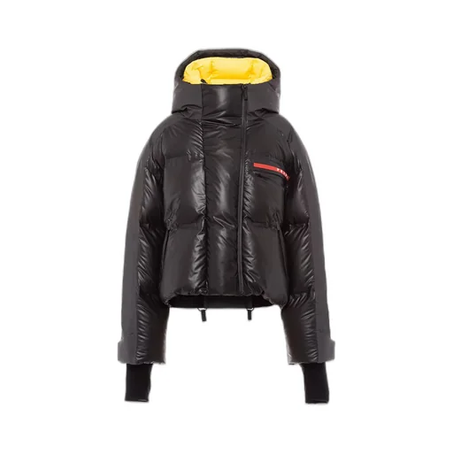 Cropped Light Re-Nylon down jacket