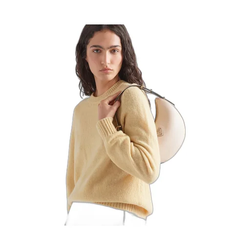 Prada Arqué leather shoulder bag