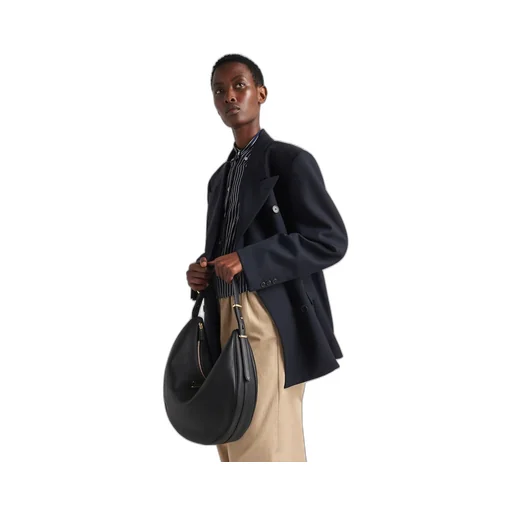 Prada Arqué large leather shoulder bag