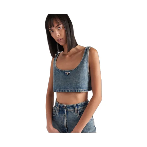 Denim top