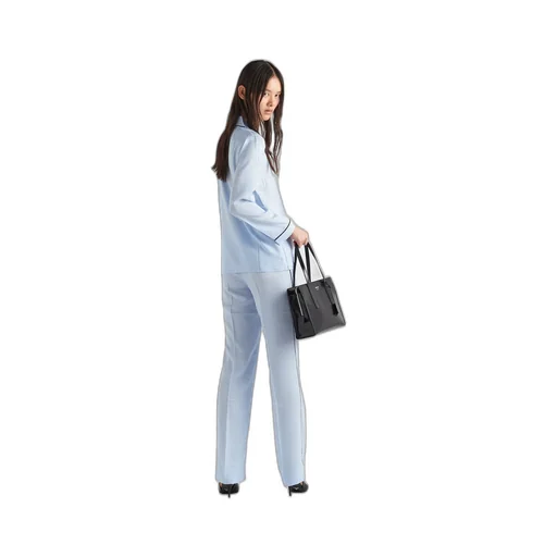 Jacquard crêpe de Chine pajamas