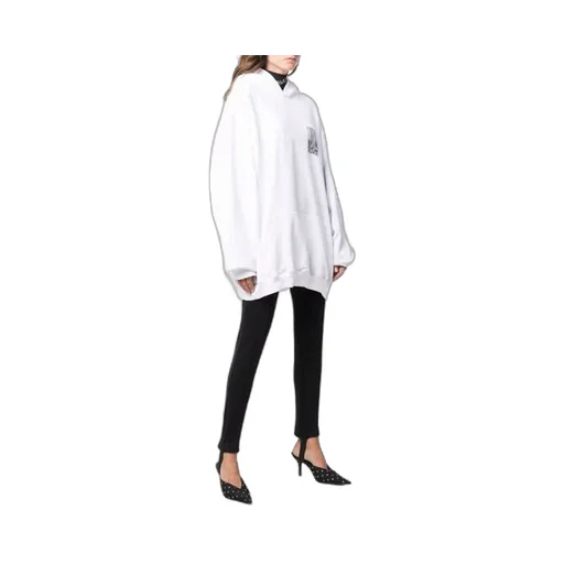 Barcode Cotton Hoodie