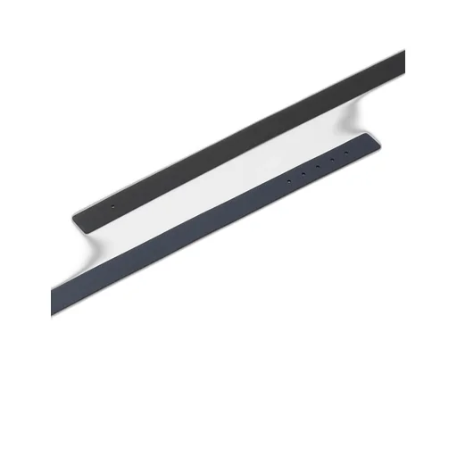 Reversible Saffiano leather belt strap