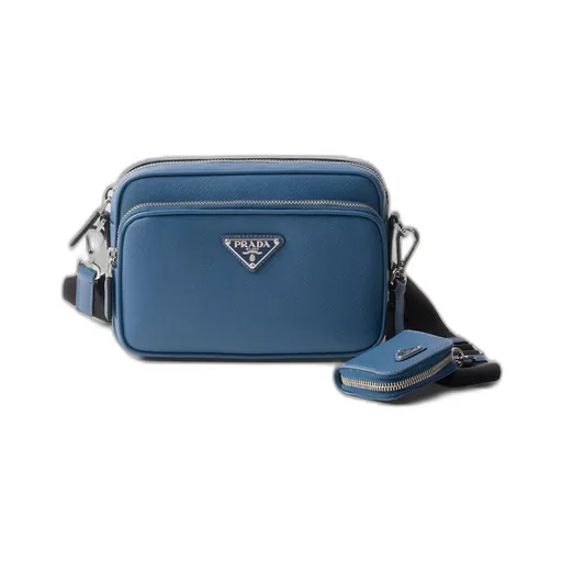 Saffiano leather shoulder bag