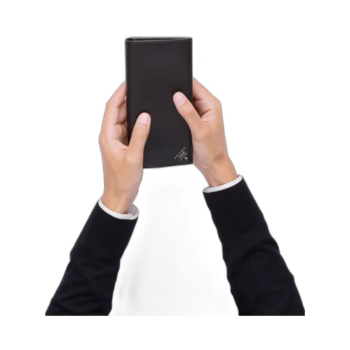 Large Saffiano Leather Wallet