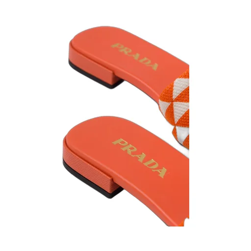 Embroidered fabric slides
