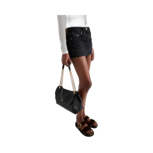 Denim miniskirt