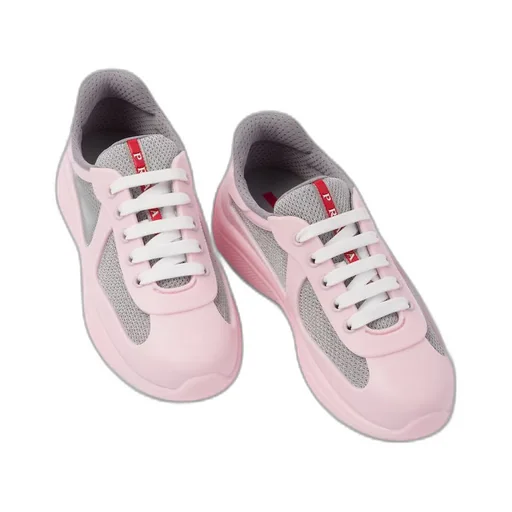 Prada America's Cup Soft rubber and bike fabric sneakers